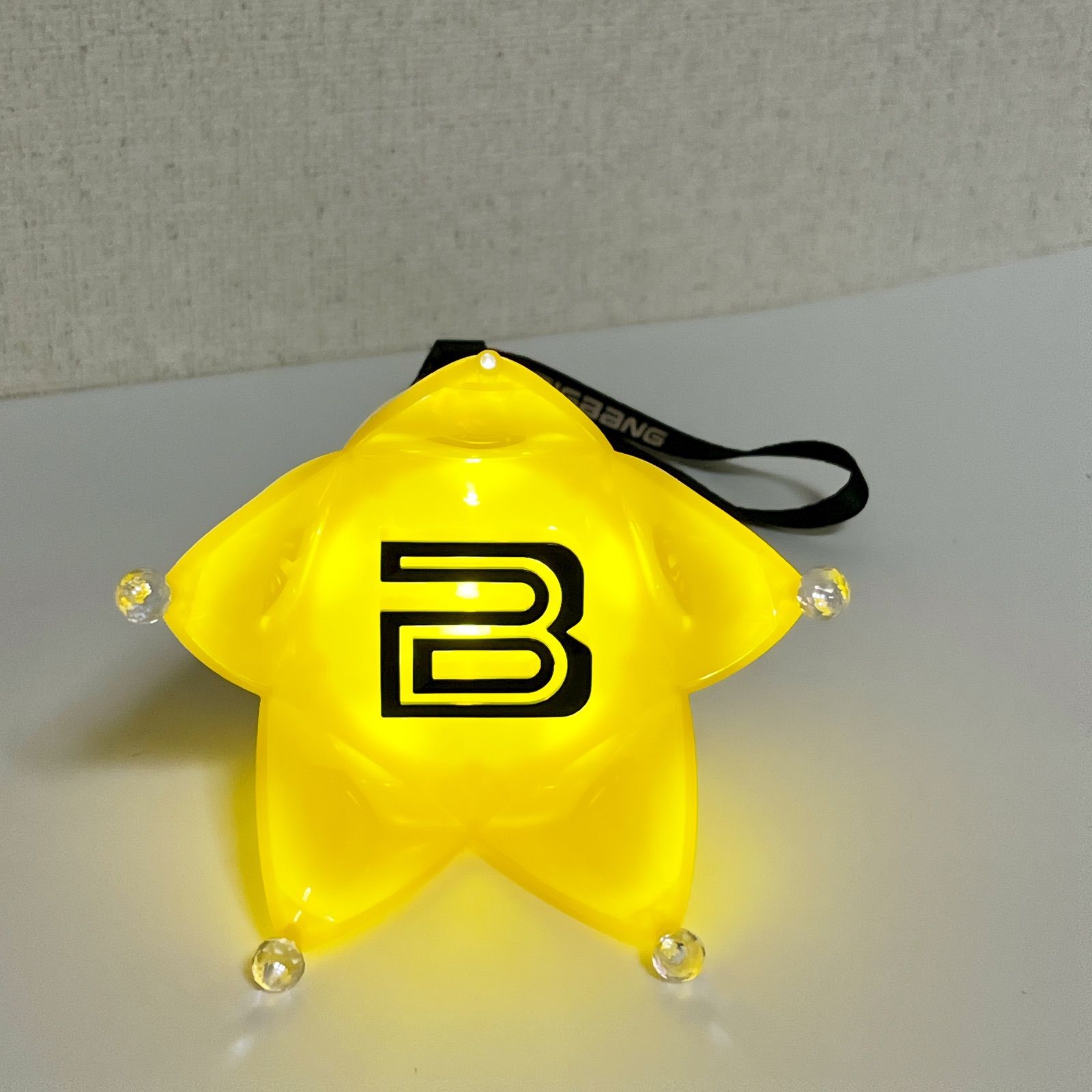 BIGBANG 公式 ペンライト 黒 ストラップ付き 点灯確認済み ビッグバン