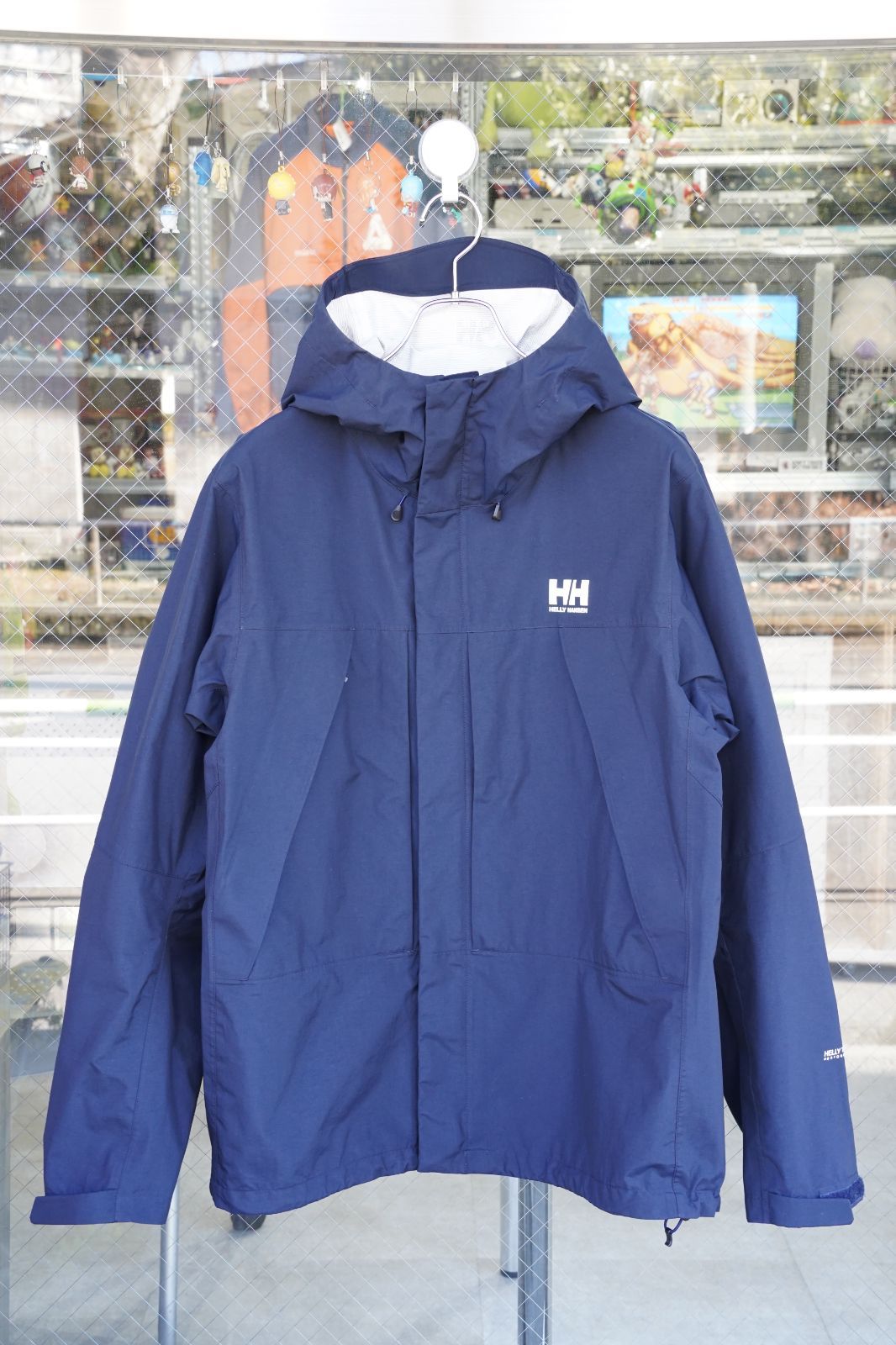 HELLY HANSEN ヘリーハンセン スカンザライトジャケット マウンテンパーカー ネイビー XL
