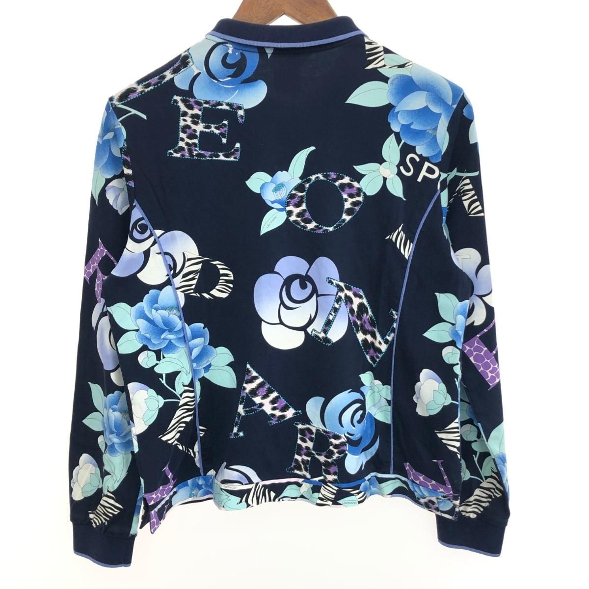 LEONARD SPORT レオナールスポーツ 長袖カットソー サイズ:42 総柄