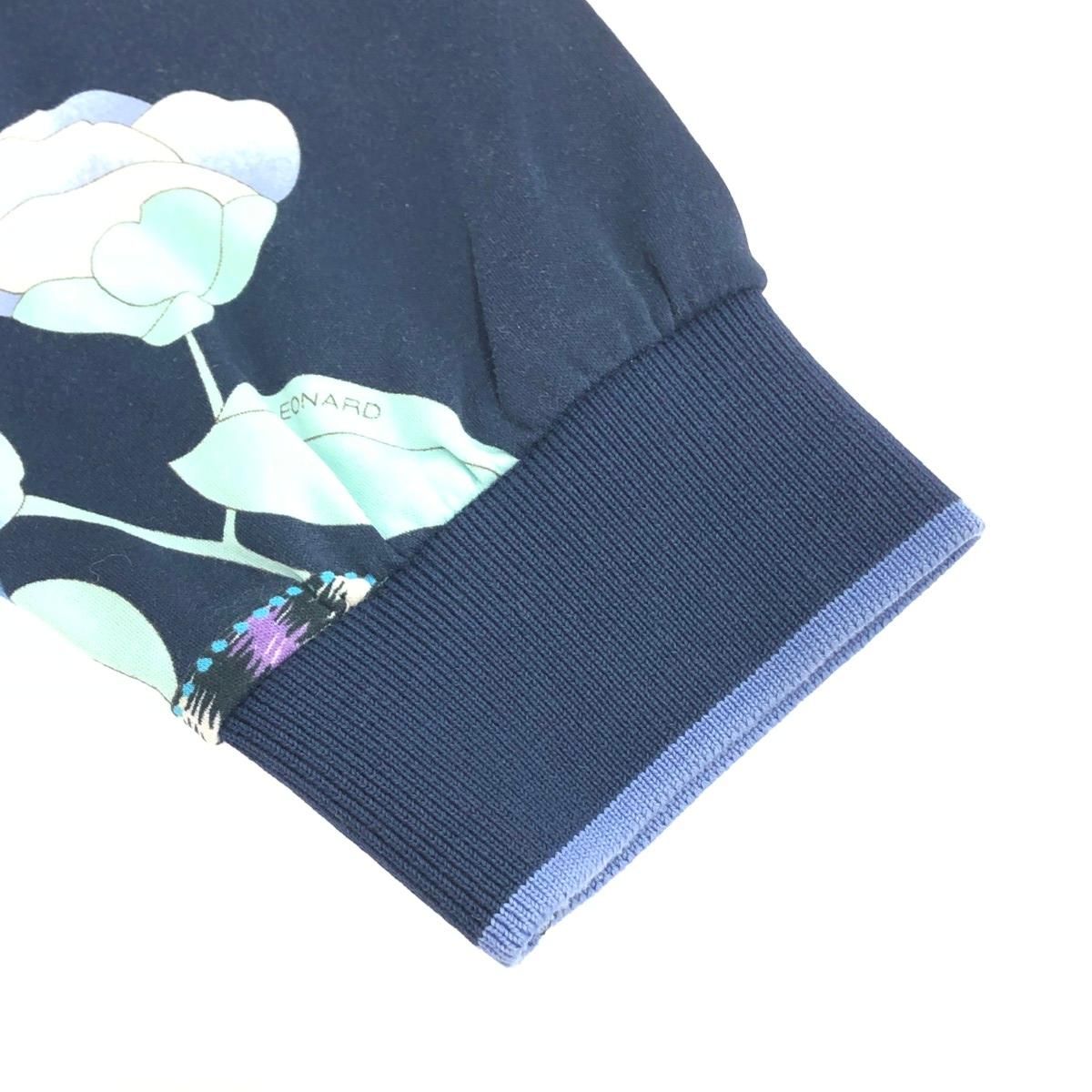 LEONARD SPORT レオナールスポーツ 長袖カットソー サイズ:42 総柄