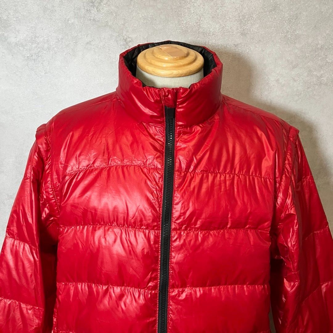IGNIO イグニオ ダウンジャケット 軽量 スポーツ レッド Lサイズ