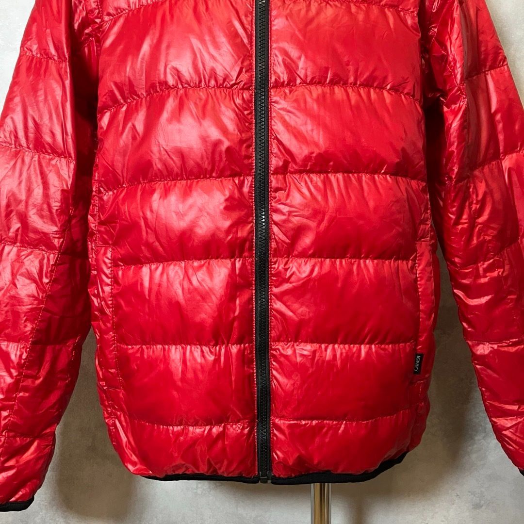 IGNIO イグニオ ダウンジャケット 軽量 スポーツ レッド Lサイズ