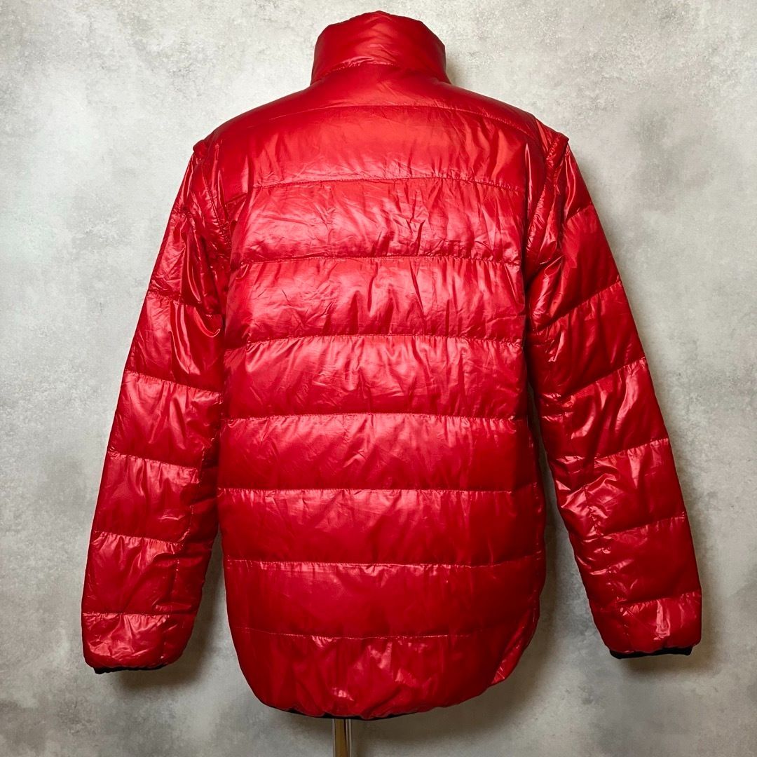 IGNIO イグニオ ダウンジャケット 軽量 スポーツ レッド Lサイズ