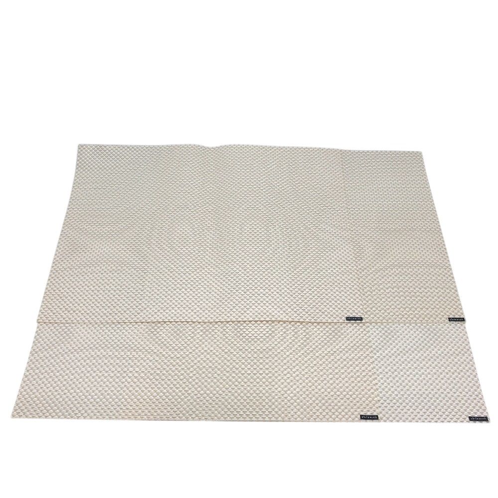 CHILEWICH チルウィッチ ランチョンマット 食卓マット テーブルクロス ビニール ホワイト