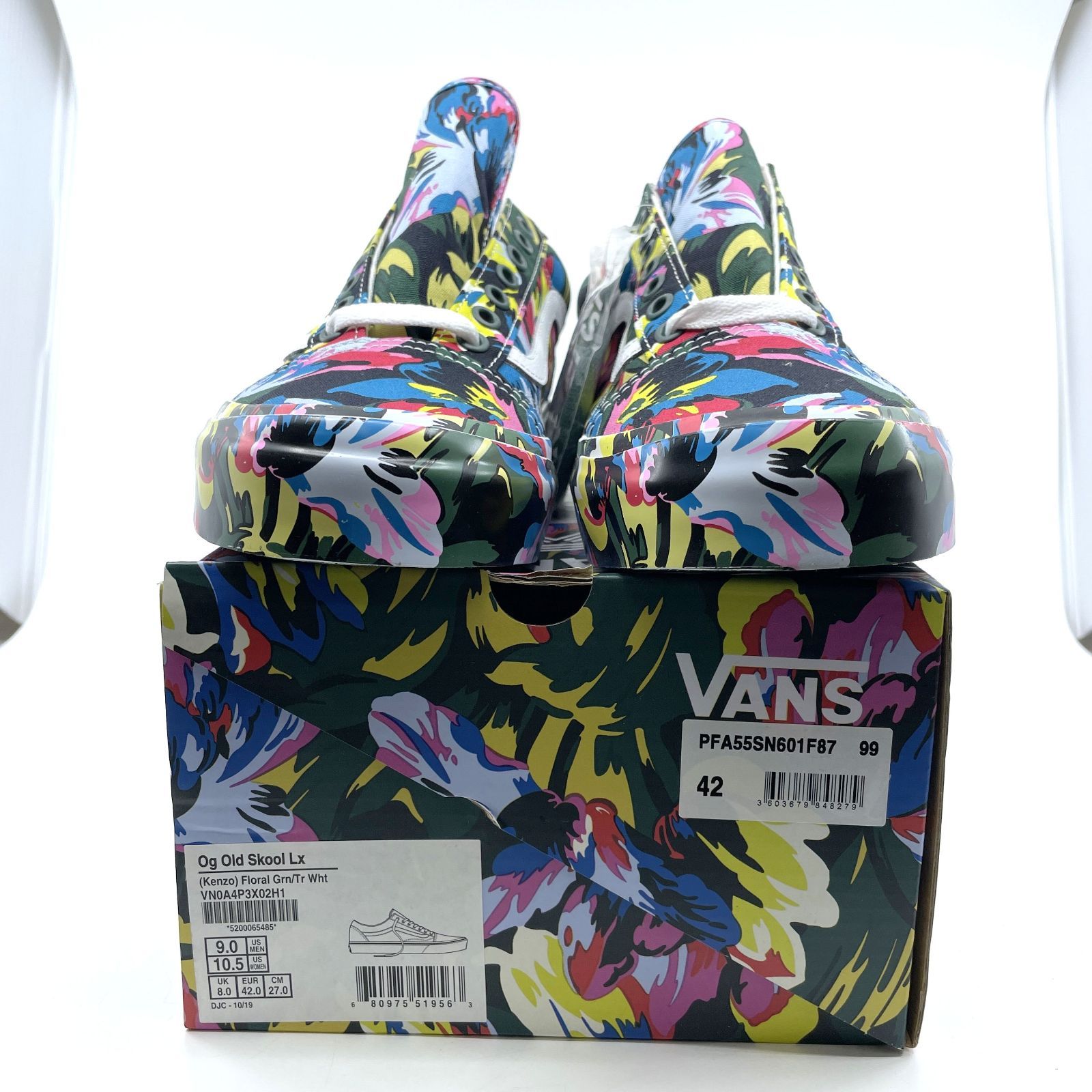 ♥保管品 VANS KENZO ヴァンズ ケンゾー メンズ スニーカー コラボ オールドスクール マルチカラー 721278 27 cm