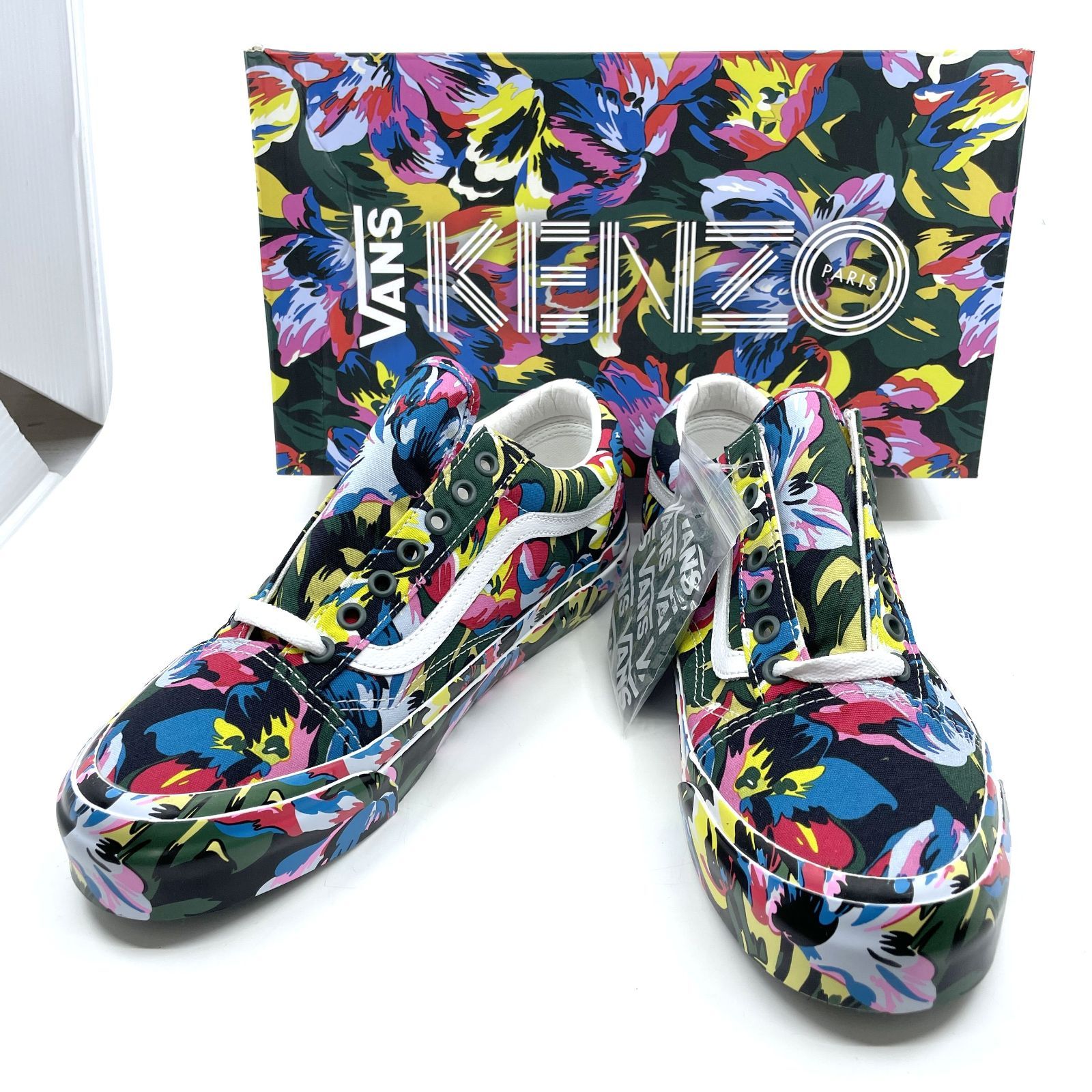 ♥保管品 VANS KENZO ヴァンズ ケンゾー メンズ スニーカー コラボ オールドスクール マルチカラー 721278 27 cm