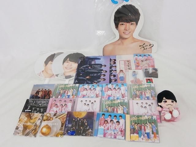 中古品 なにわ男子 西畑大吾 フォトハンガー 他 DVD CD クリアファイル