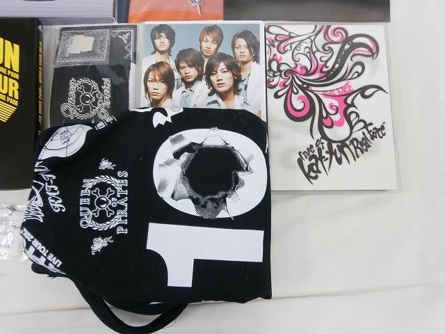 中古品 KAT-TUN 赤西仁 グループグッズ 他 トートバッグ DVD