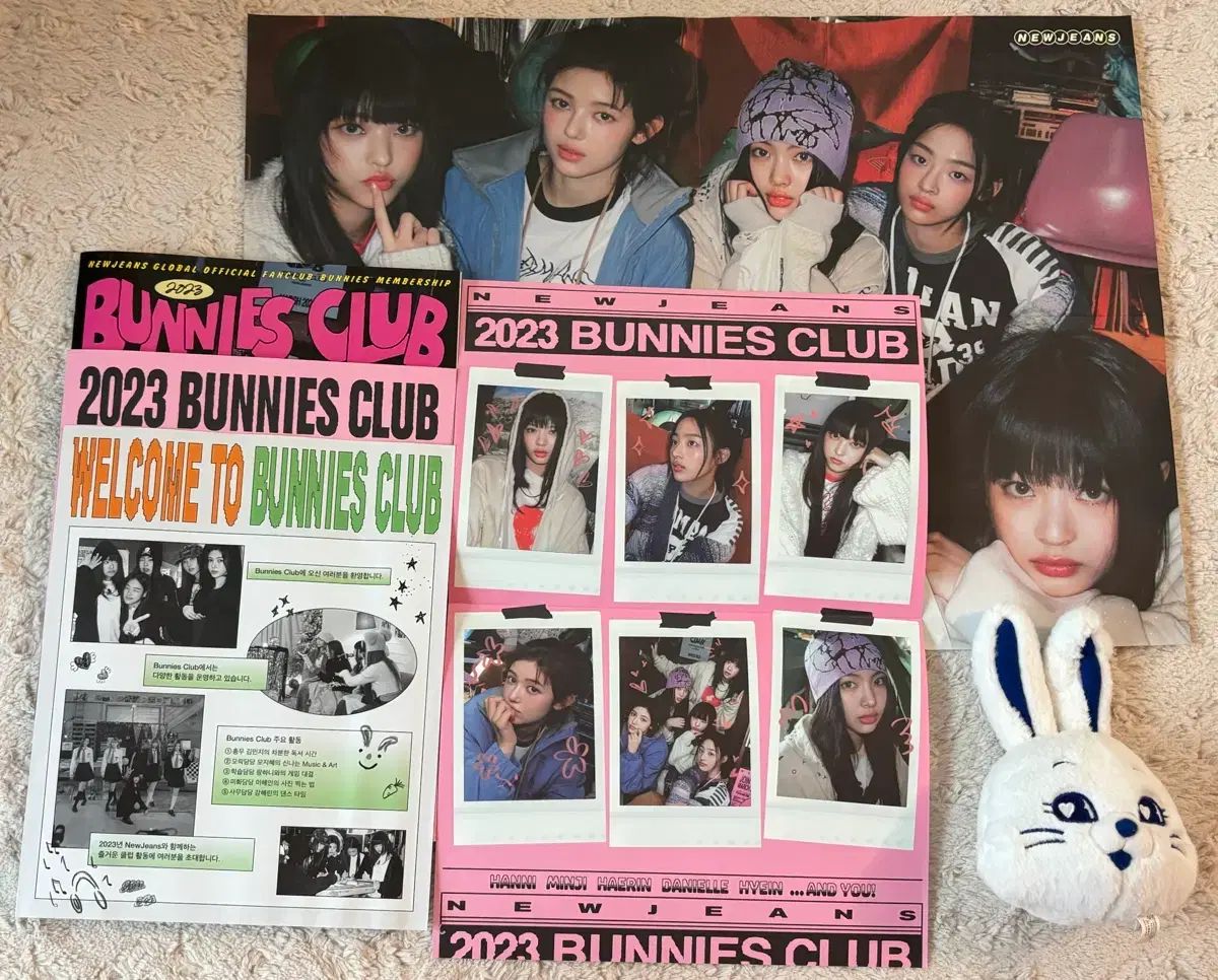 NewJeans 2025 BUNNIES クラブ グッズ