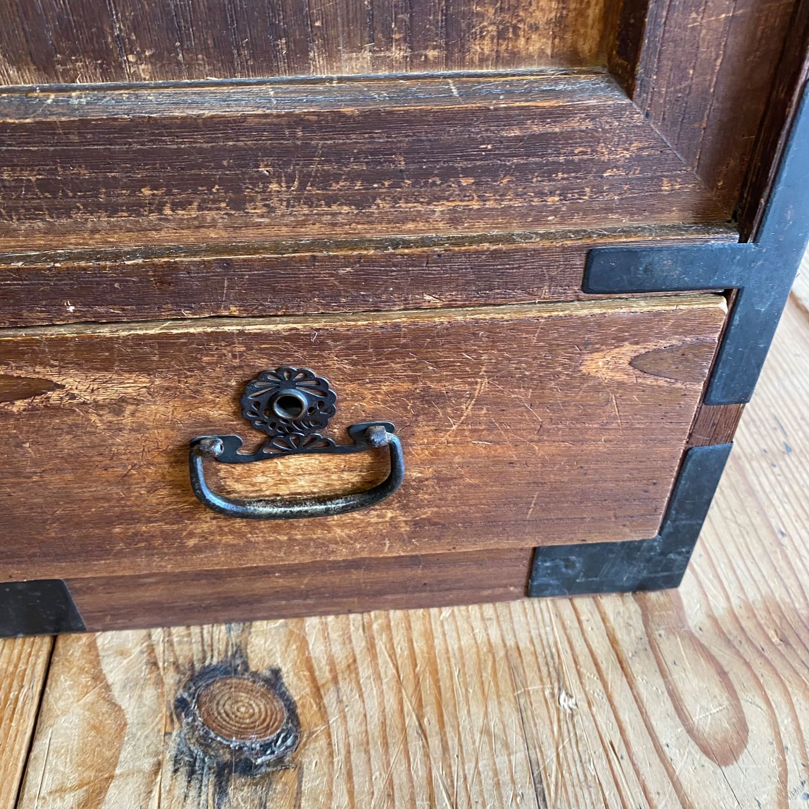 アンティーク チェスト 箪笥 ローボード テレビ台 昭和レトロ 古家具