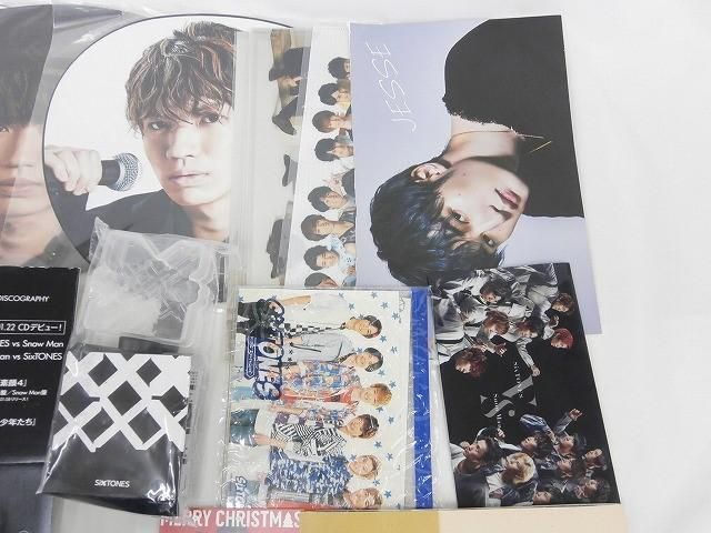 中古品 SixTONES 高地優吾 グループグッズ 他 ペンライト クリア