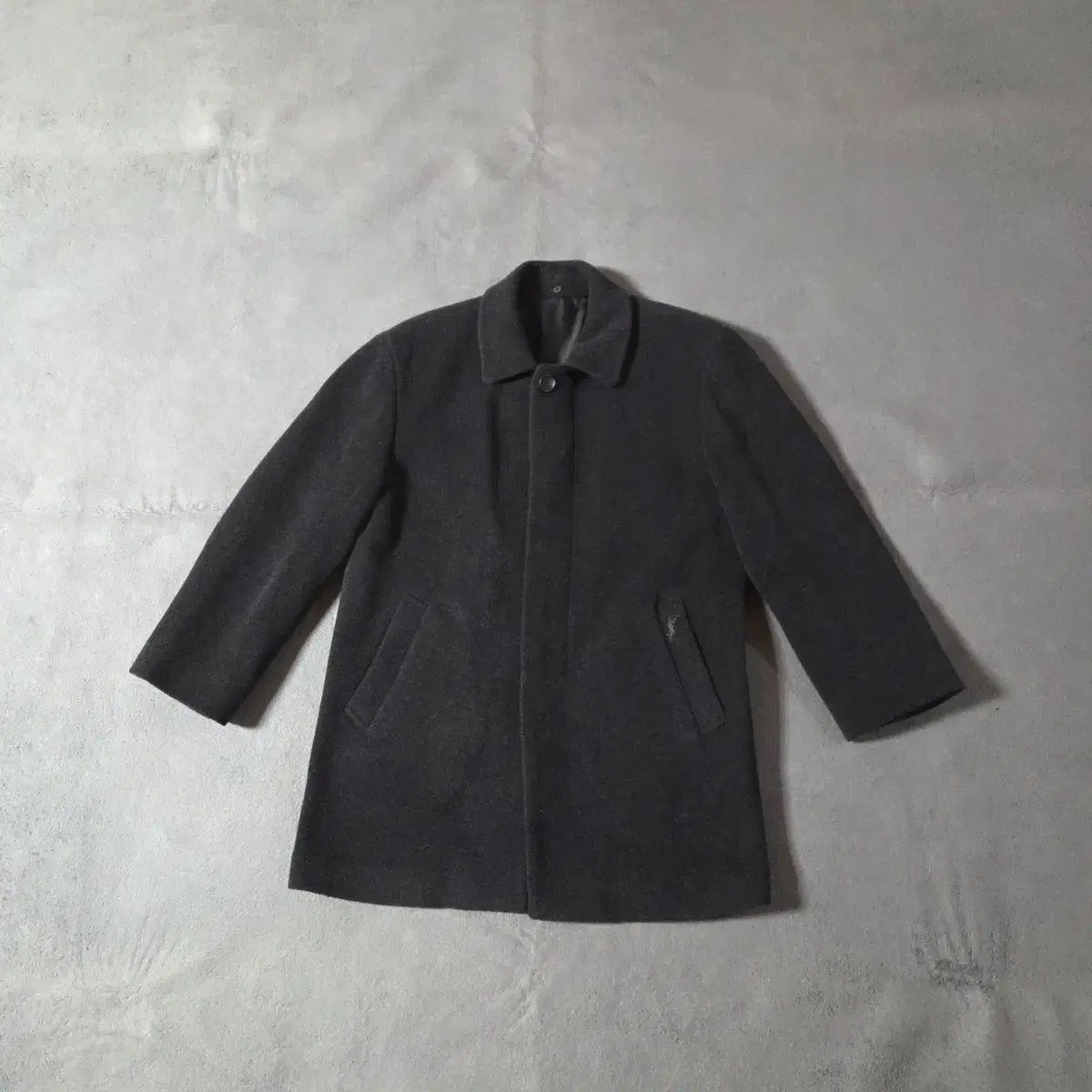 YSL イヴ サンローラン ウール コート 100 L