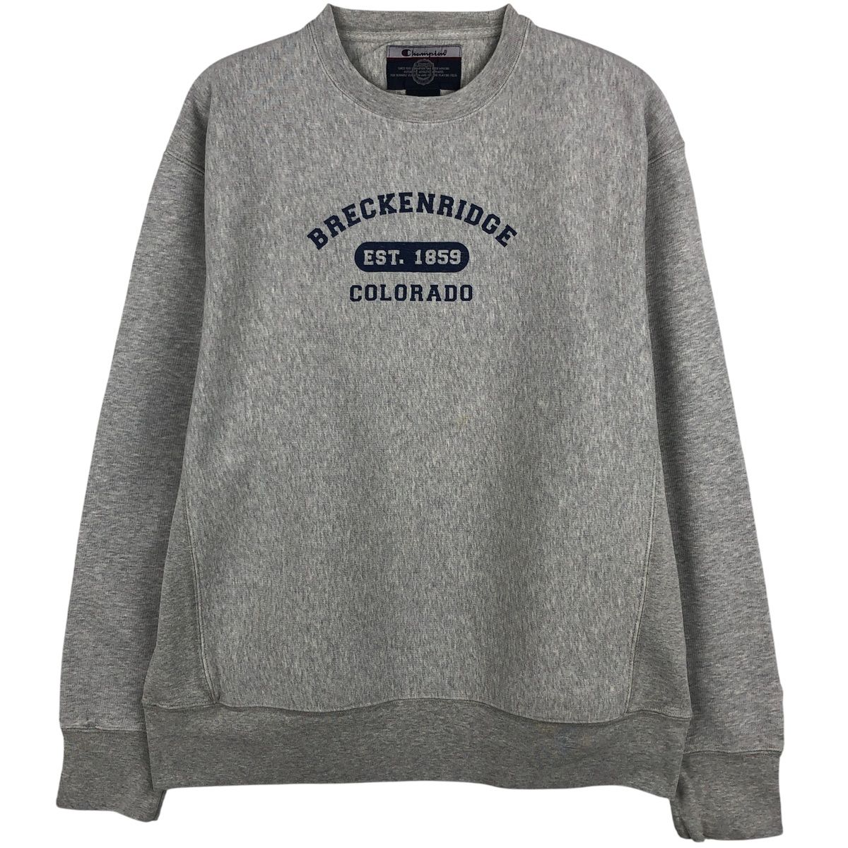 古着 00年代 チャンピオン Champion 3連プリント プリントスウェットシャツ トレーナー メンズM相当|eaa 606174