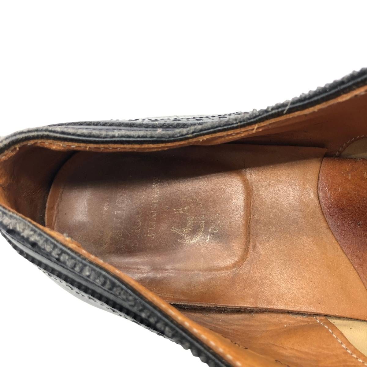  古着 ブルックスブラザーズ Brooks Brothers セミブローグ ストレートチップシューズ 10 1|2 C メンズ28.5 cm相当|saa 014651 デッキシューズ 靴