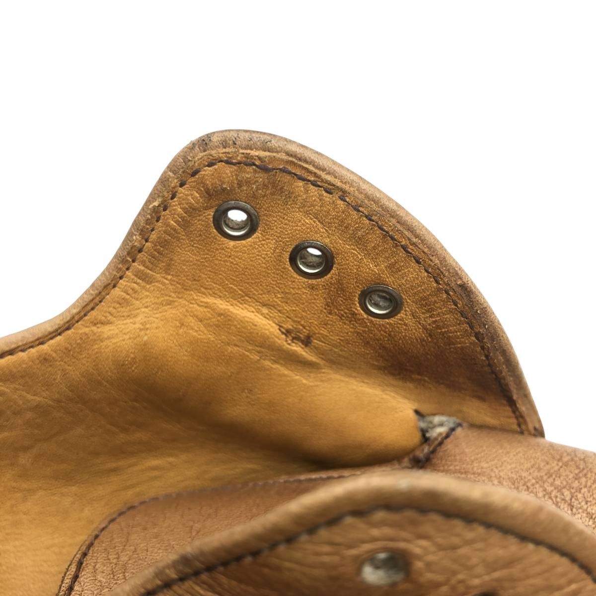  古着 ローク Loake Uチップシューズ 英国製 8 E メンズ26.5 cm相当|saa 014658 デッキシューズ 靴