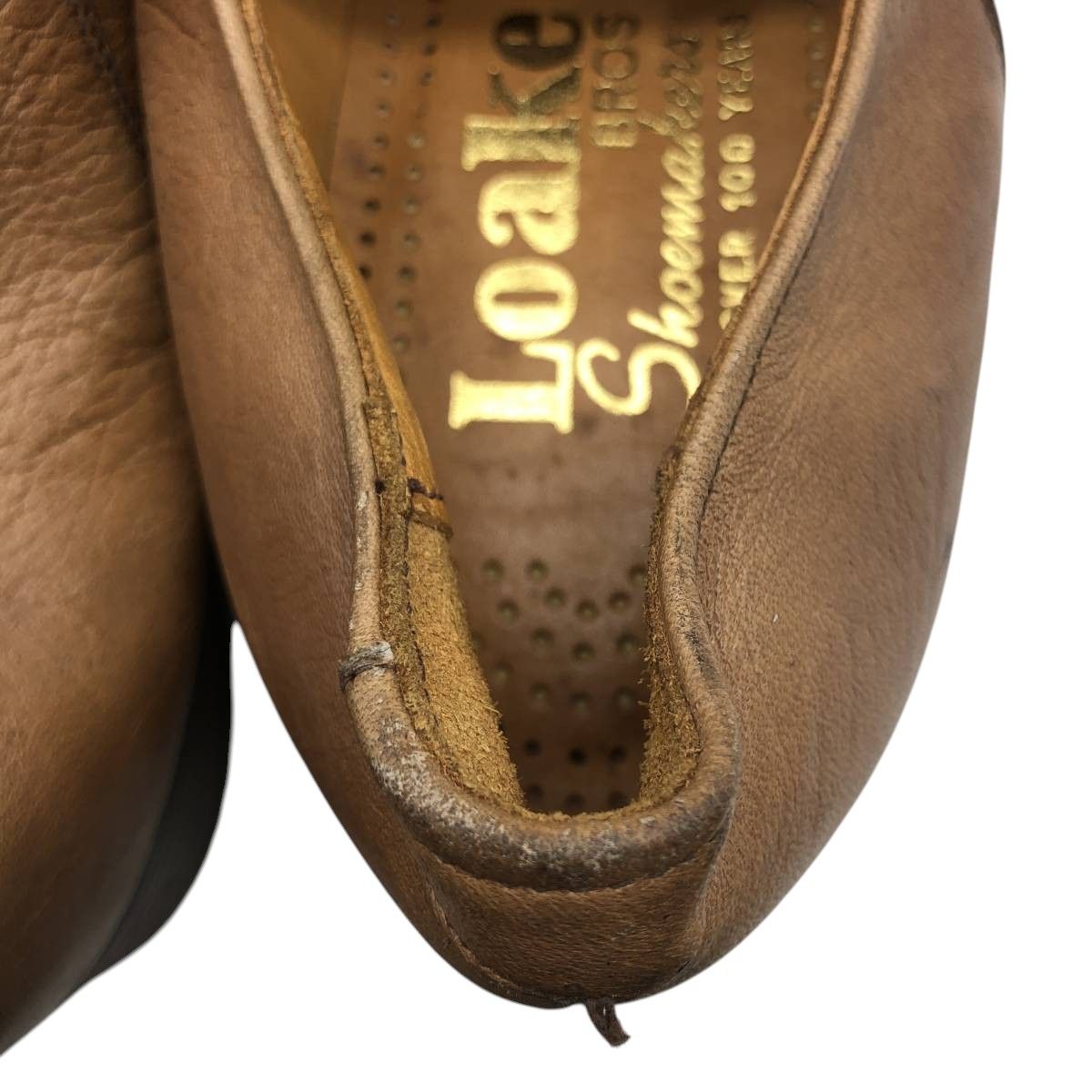 Uチップシューズ