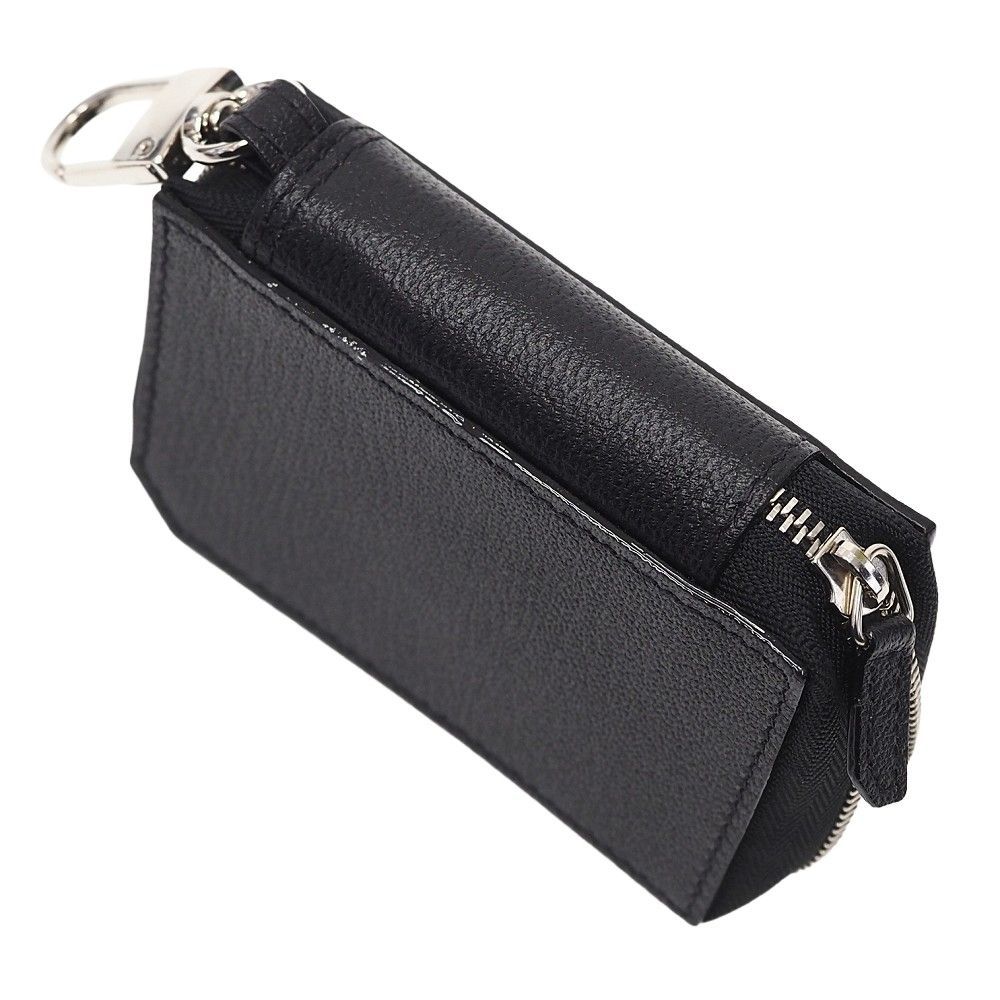 未使用品 L'arcobaleno スマートWキーケース ブラック/グレー LA122GT