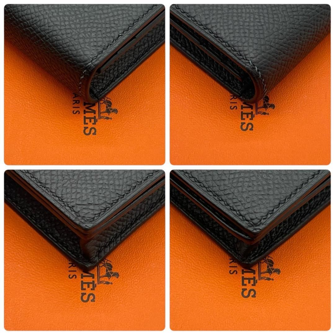 新品未使用】エルメス HERMES ヴォーエプソン ブラック ベアンスフレ