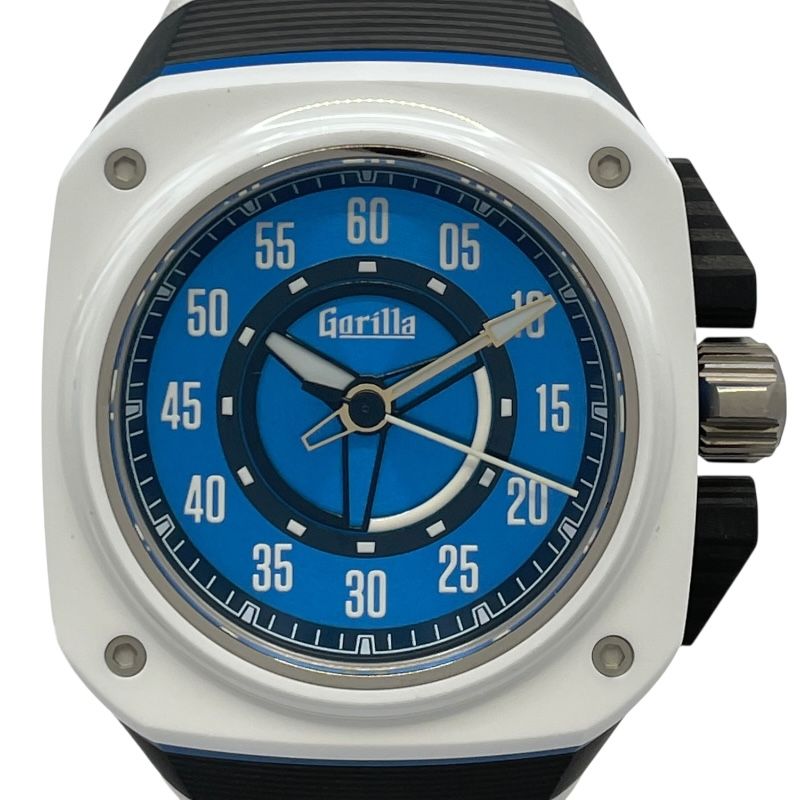 GORILLA レガシー 日本ハムファイターズモデル HKF 01.0 ブルー カーボン|アルミ|チタン|セラミック メンズ 腕時計