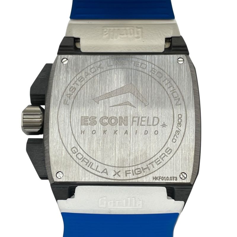 GORILLA レガシー 日本ハムファイターズモデル HKF 01.0 ブルー カーボン|アルミ|チタン|セラミック メンズ 腕時計