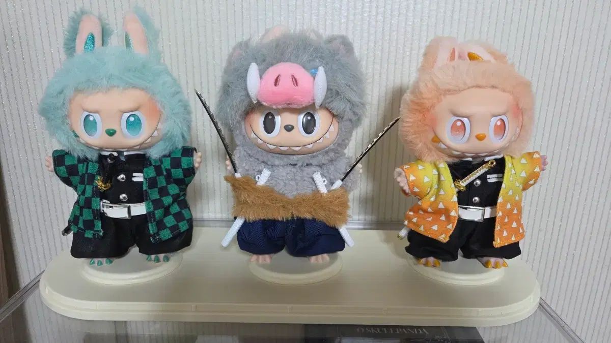 POP MART ラブブ マカロン ハイライト 鬼滅の刃服