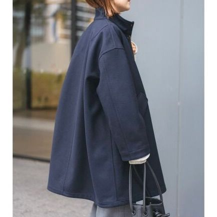 Spick&Span スピック＆スパン メルトンM-65フィールドコート ネイビー