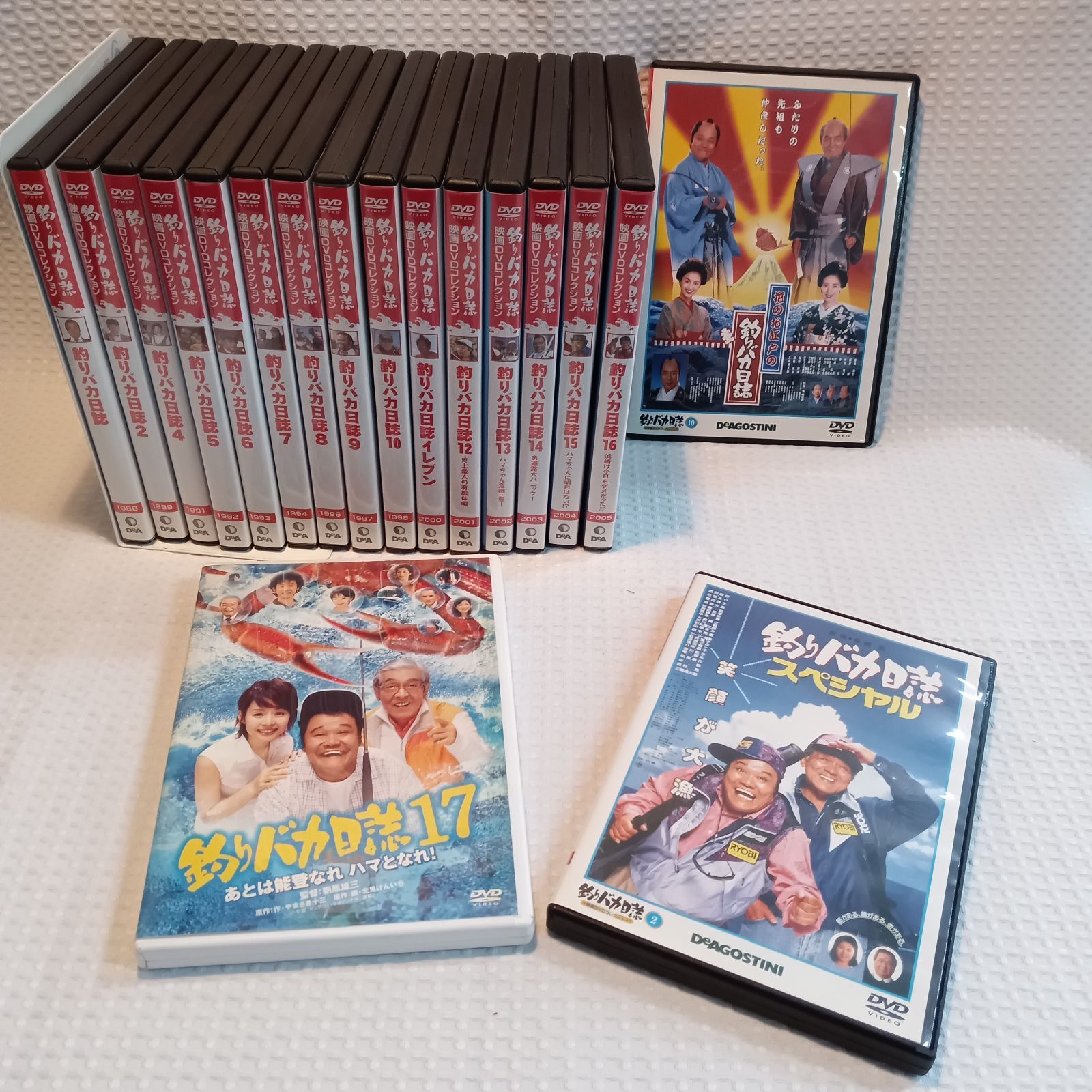釣りバカ日誌 映画DVDコレクション 18本セット