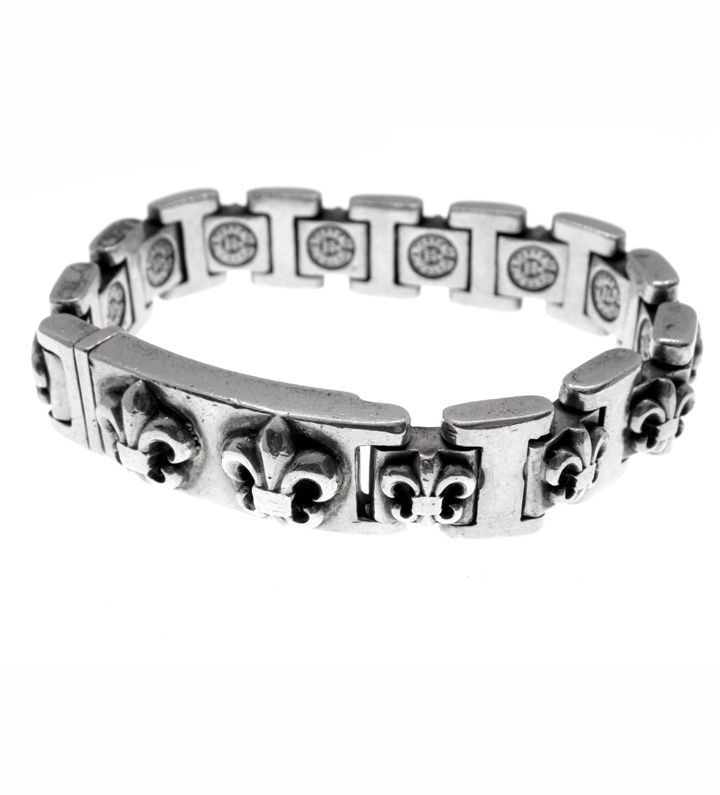 クロムハーツ CHROME HEARTS I LINK BS リンク フ シルバー ブレスレット h 6726