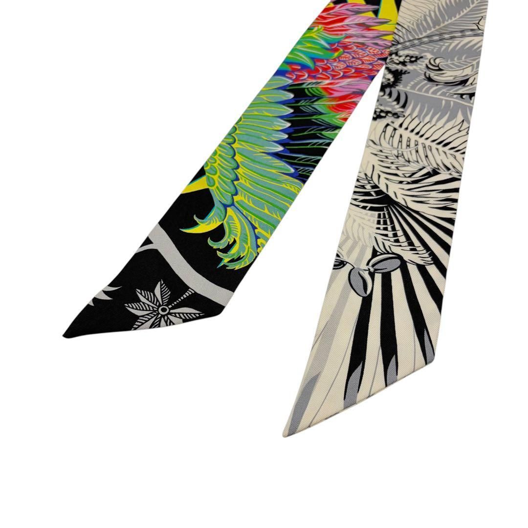  エルメス 不死鳥の神話 ツイリースカーフ マルチカラー バンダナ スカーフ 小物