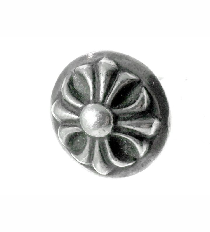 クロムハーツ CHROME HEARTS STD CRSBL クロスボール スタッド ピアス n 10330