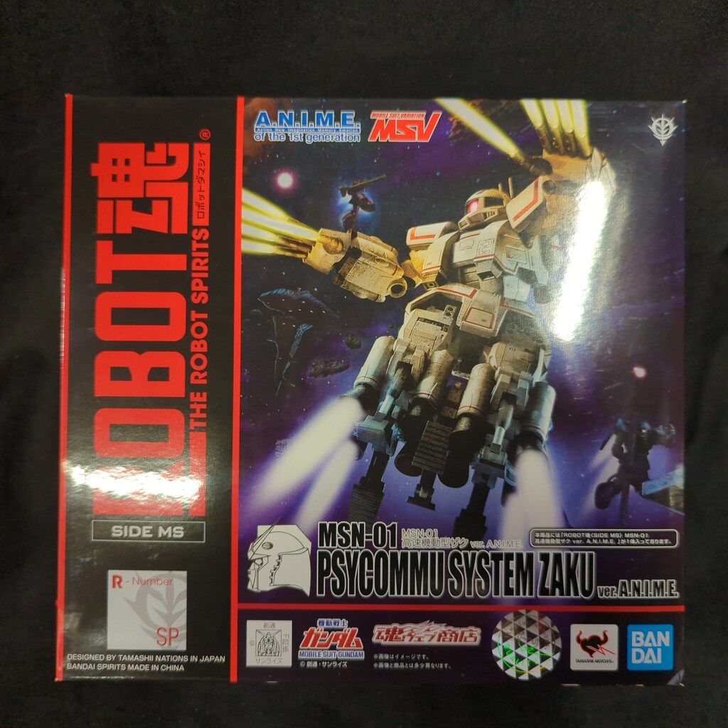 BANDAI SPIRITS ROBOT魂<SIDE MS> 機動戦士ガンダム MSV MSN-01 高速機動型ザク ver. A.N.I.M.E. SP