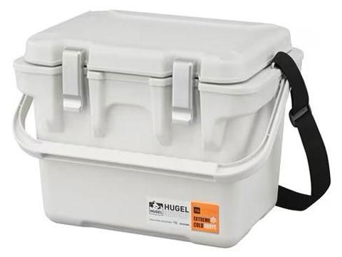 アイリスオーヤマ IRIS 208351 HUGEL 真空断熱クーラーボックス 15 L アッシュホワイト 1256