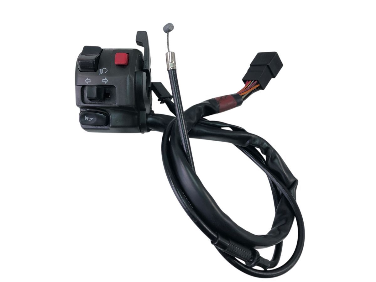 Kawasaki ZRT 20 A 左 スイッチボックス 作動OK チョークワイヤー付 補修 流用にも 2821-M 9534