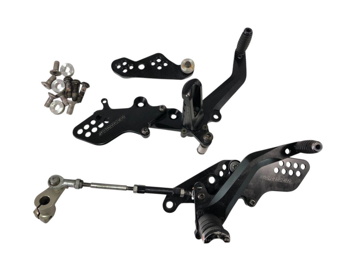 Kawasaki ZRT 20 A バックステップ キット ストライカー 割れ欠け無し カスタム ドレスアップにも 2821-M 9539