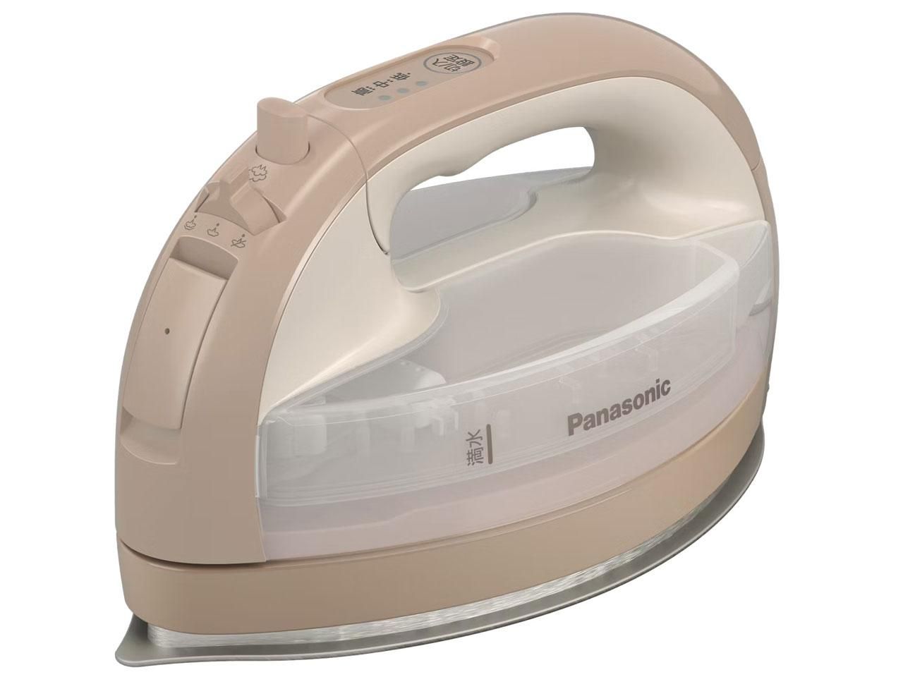 パナソニック コードレススチームアイロン ベージュ NI-WL 509-C