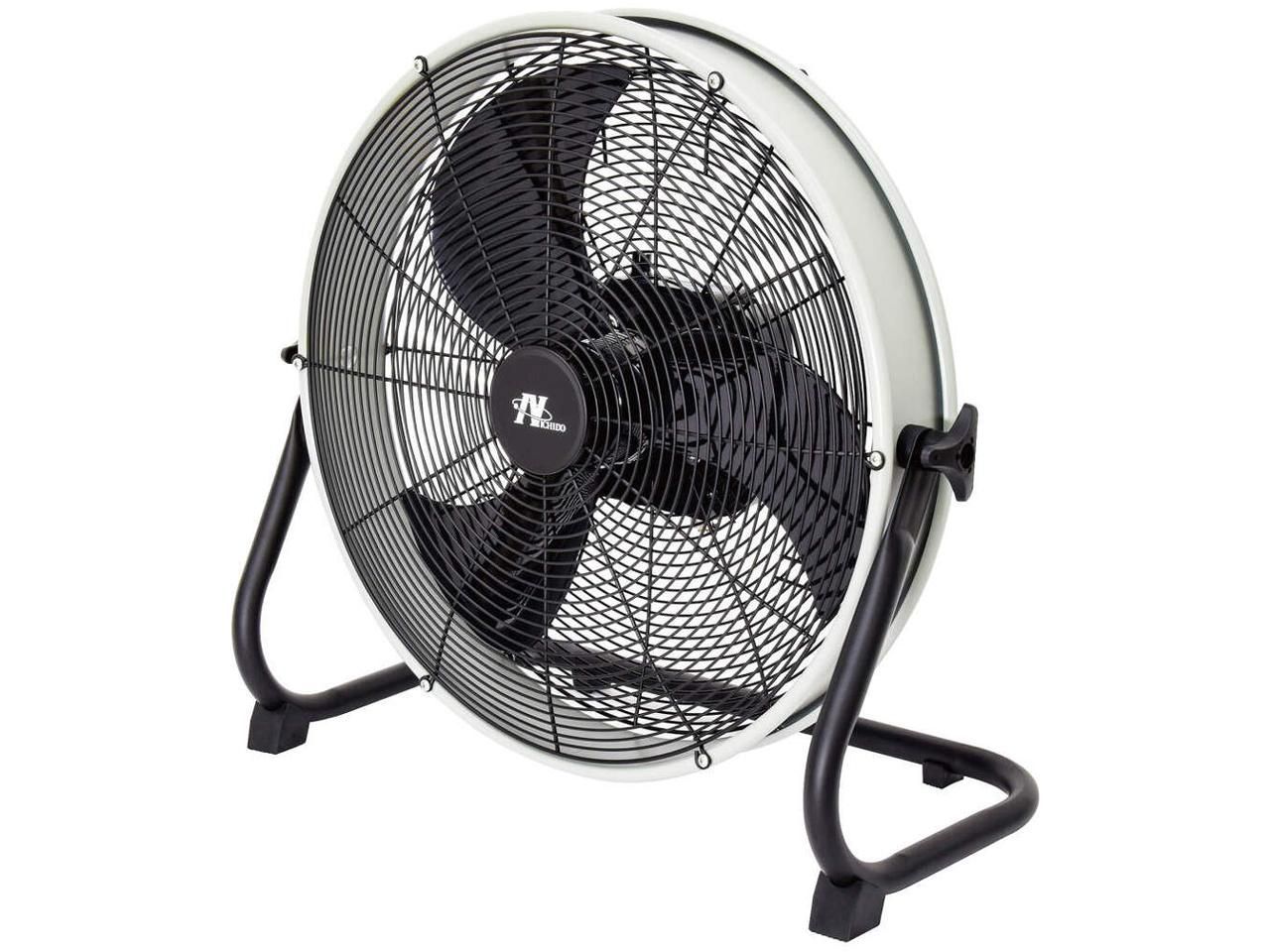 NICHIDO マルチチェンジャー内蔵 AC DC兼用充電ファン 風迅 KL 450 MC 5026