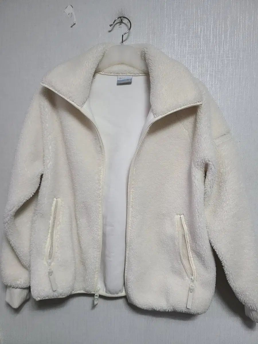 コロンビア フリース アイボリー レディース