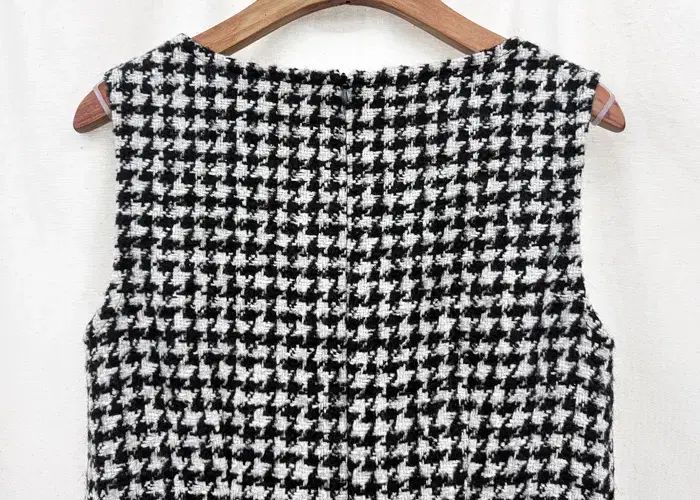  マックスマーラ スタジオ ハウンドトゥース ツイード スリーブレス ONE PIECE 長袖 七分袖 ミニワンピース