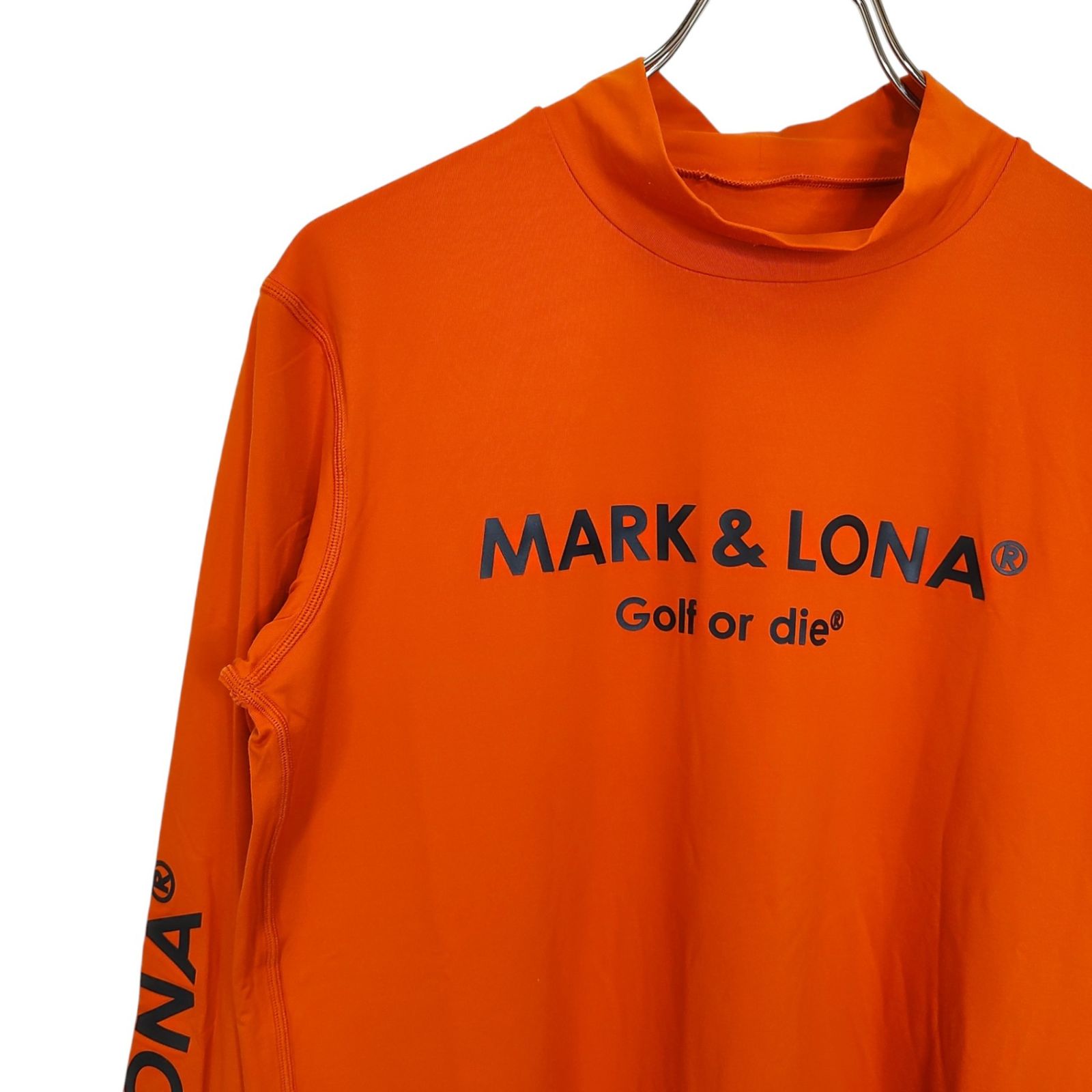 ★美品★MARK&LONA　CODE　モックネック　サイズ　48 ☆美品☆MARK&LONA CODE モックネック サイズ 48 MARK&LONA (マーク