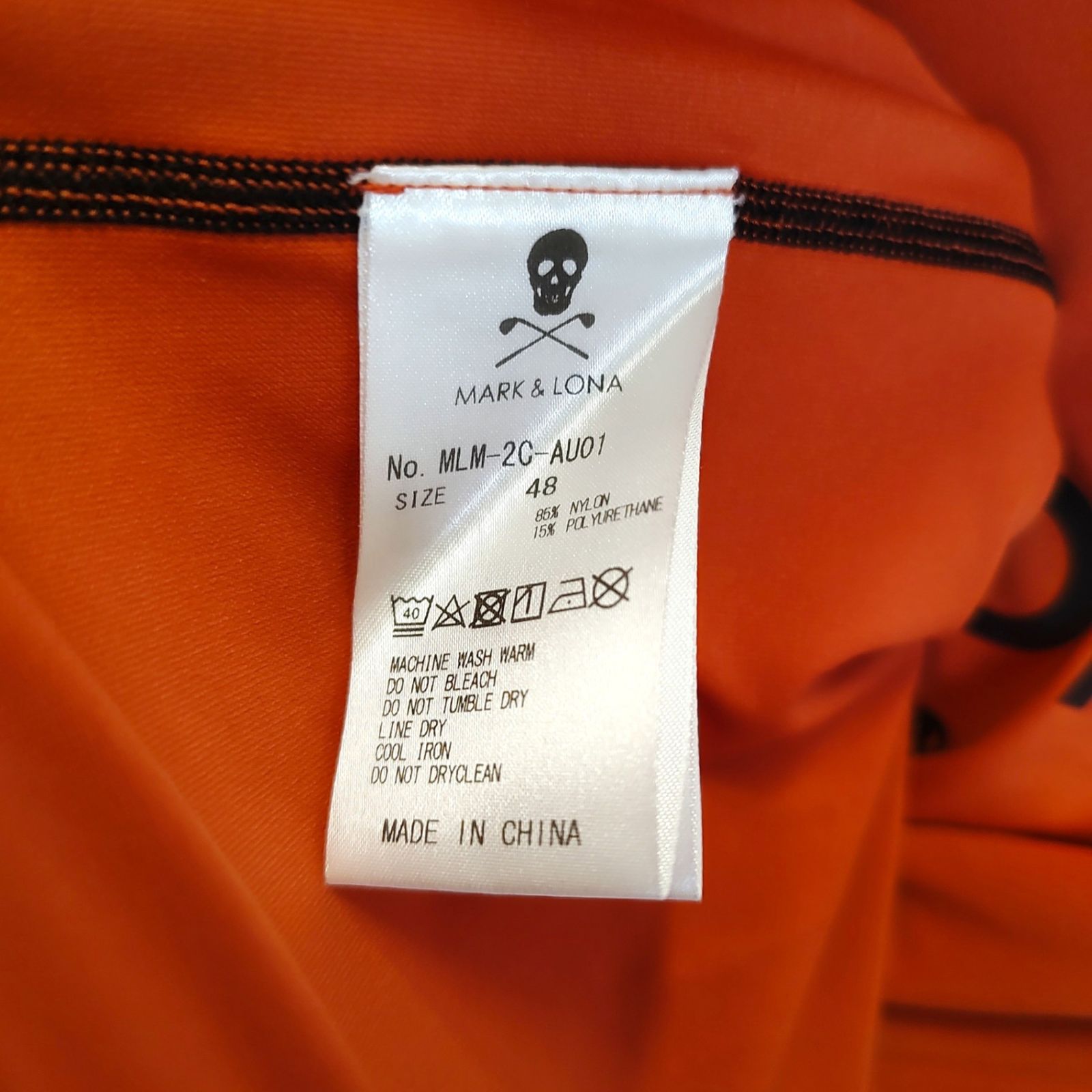 MARK&LONA マークアンドロナ ゴルフ 22AW Mercury Fitted Mock 長袖