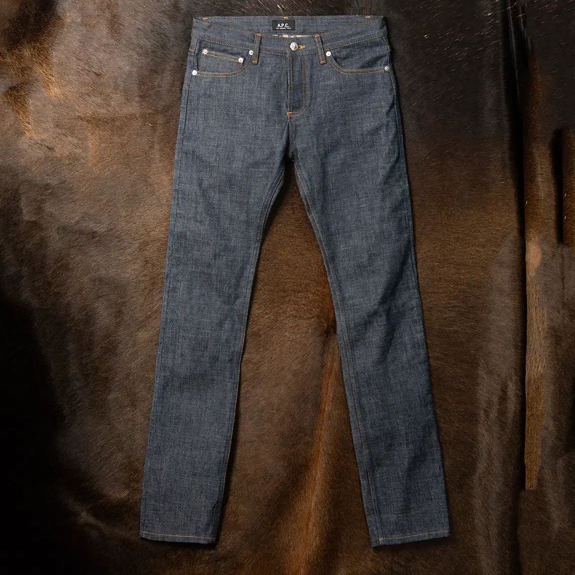 29 00 s A.P.C. アー ペー セー アーペーセー プチ スタンダード セルビッジ デニムパンツ