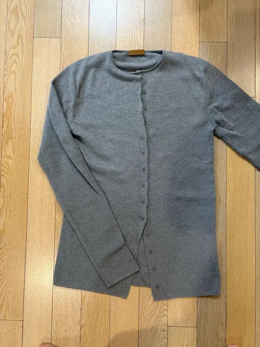 グレー カーディガン OS