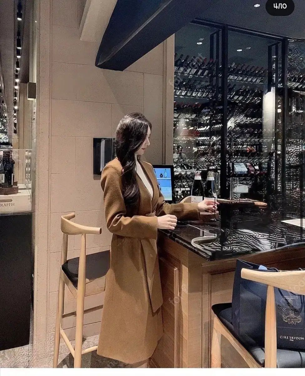 LAPLA ラプラ コート キャメル