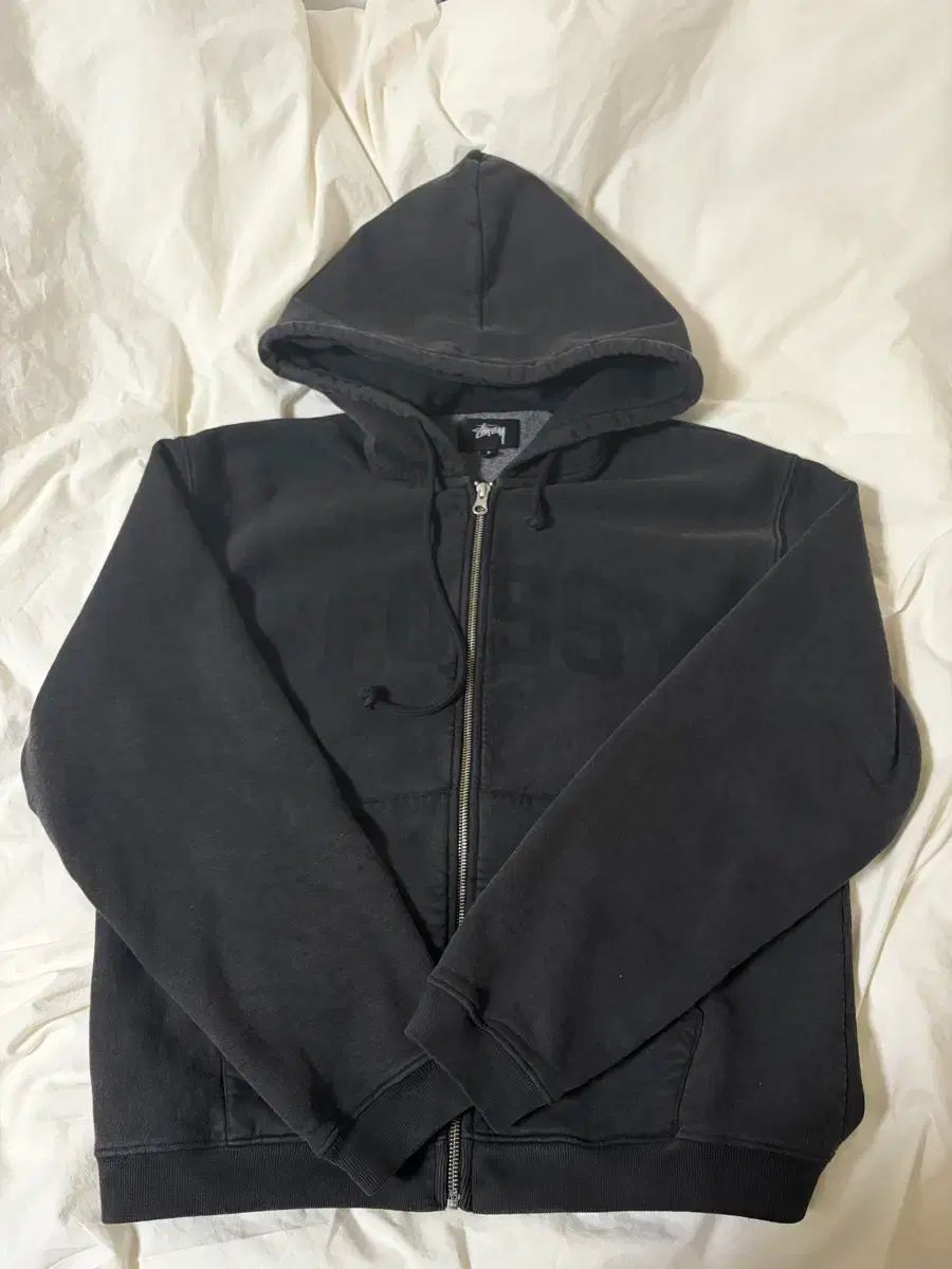 STUSSY Faded Graphic zip