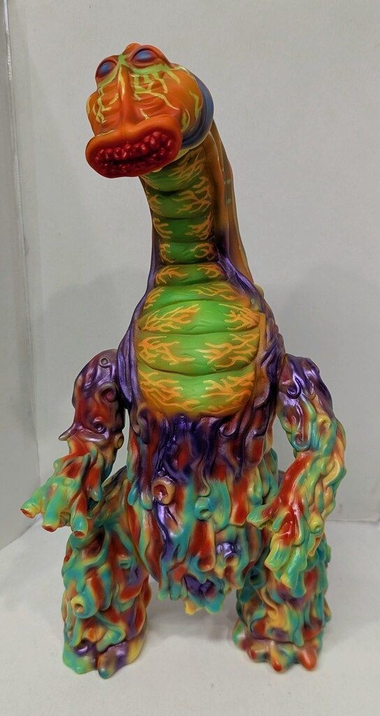 シカルナ工房 幻獣ソフトシリーズ チヲス 紋様 SPECIAL 黄色成型/緑