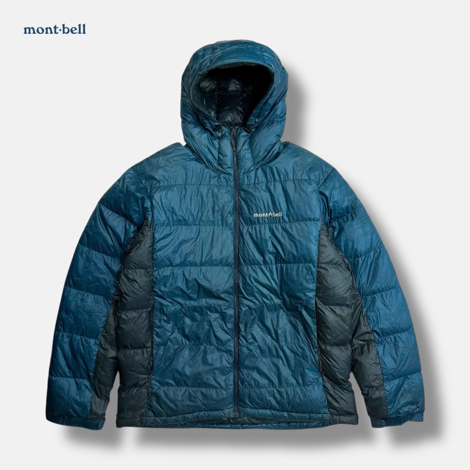 mont-bell アルパインダウンパーカ アウトドア y 2 k ブルー系 XL