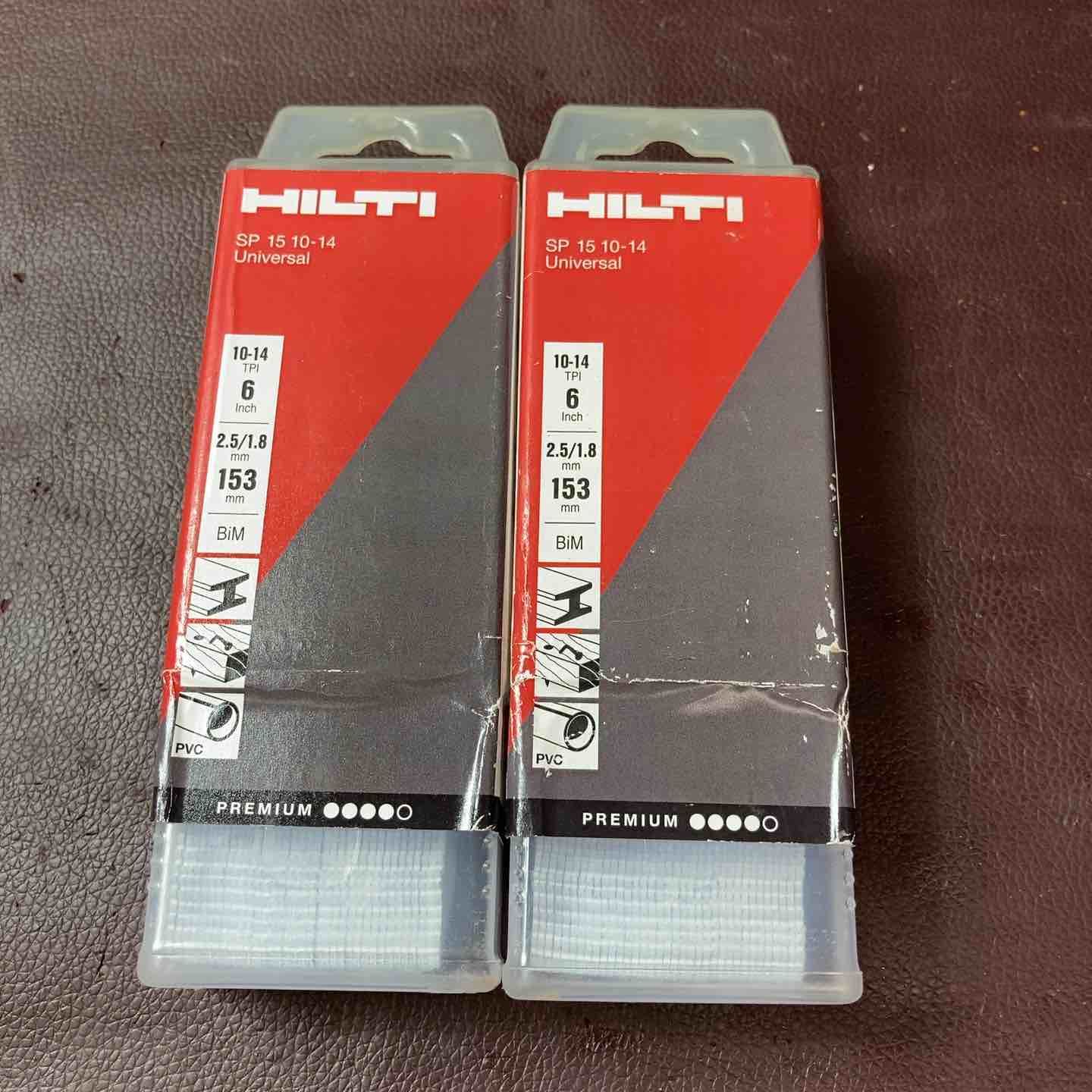 ♥品|店頭展示品 HILTI セーバーソーブレード SP 15 10-14 2267009 入り2箱