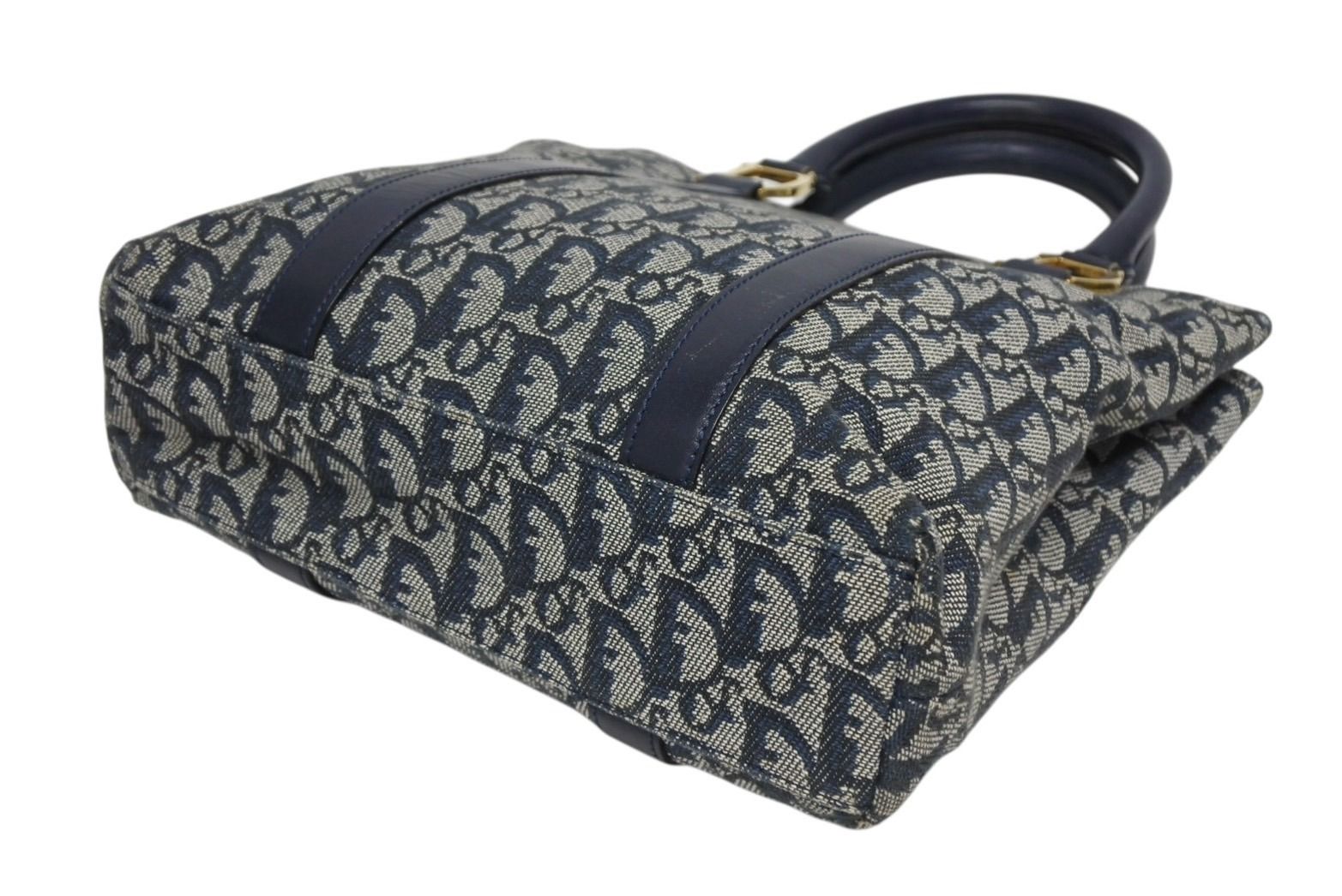 Christian Dior クリスチャンディオール トロッター ハンドバッグ B0 C  