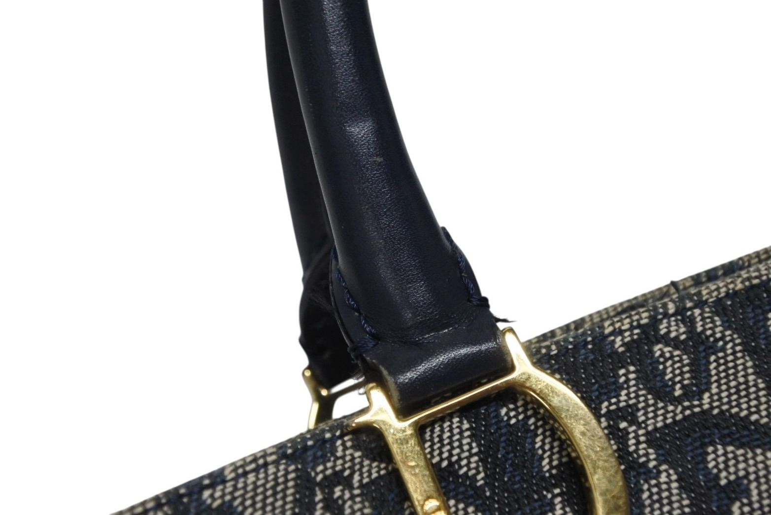 Christian Dior クリスチャンディオール トロッター ハンドバッグ B0 C  