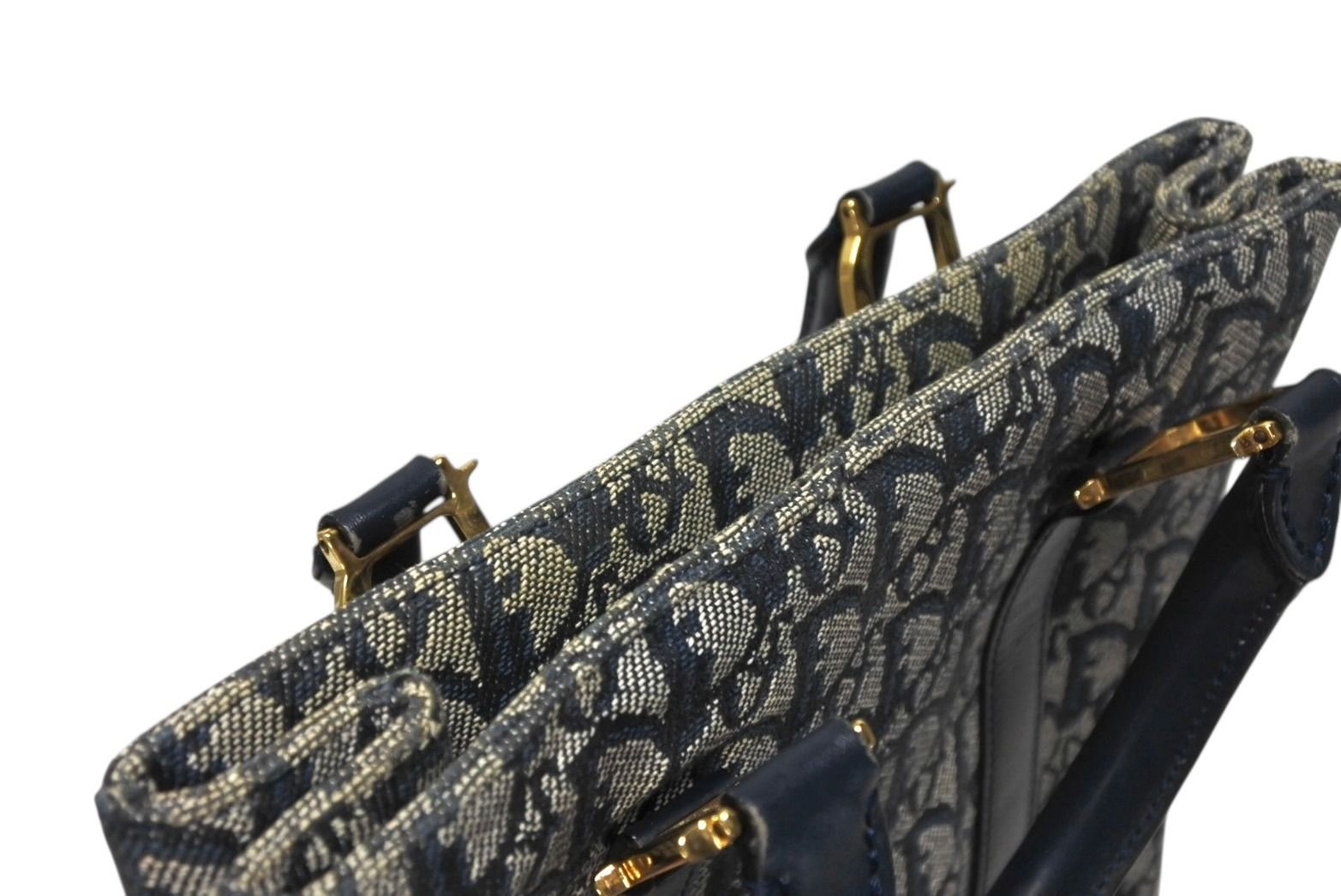 Christian Dior クリスチャンディオール トロッター ハンドバッグ B0 C  